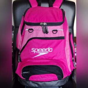 Speedo Pink and Black Backpack
